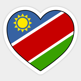 Heart - Namibia Sticker